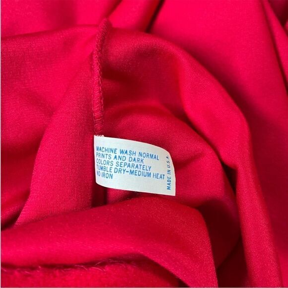 Vintage Vanity Fair Velour Maxi Ruby Dressing Gown Niightgown - Picture 9 of 11